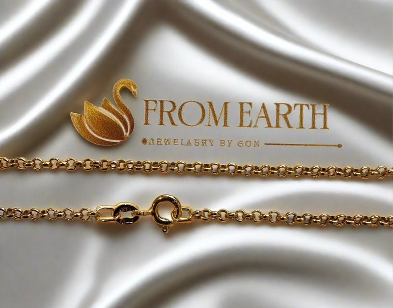 Belcher Chain in Yellow Gold