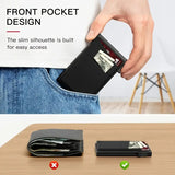 Credit Card Holder Money Bag Minimalist RFID Blocking Men's Business Card Wallet, Ideal Gift For Men