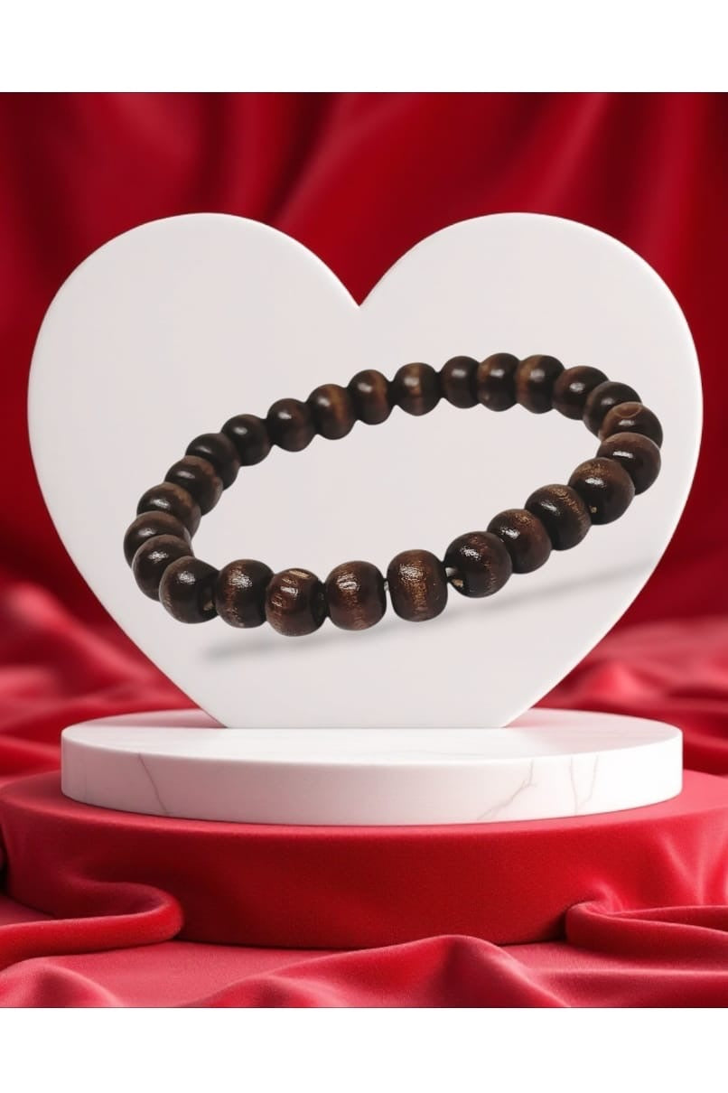 3Pcs Leather and Beaded Bracelet Set for Men