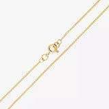 Curb Link Chain in Yellow Gold